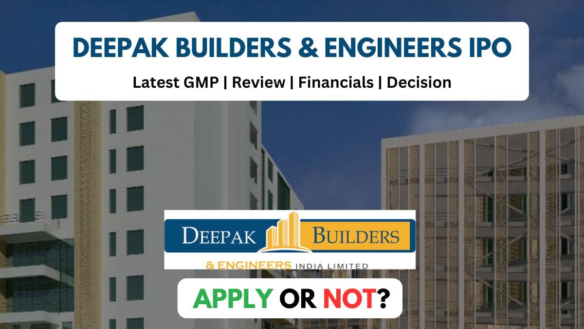 Deepak Builders and Engineers IPO GMP, Price, Date, Allotment